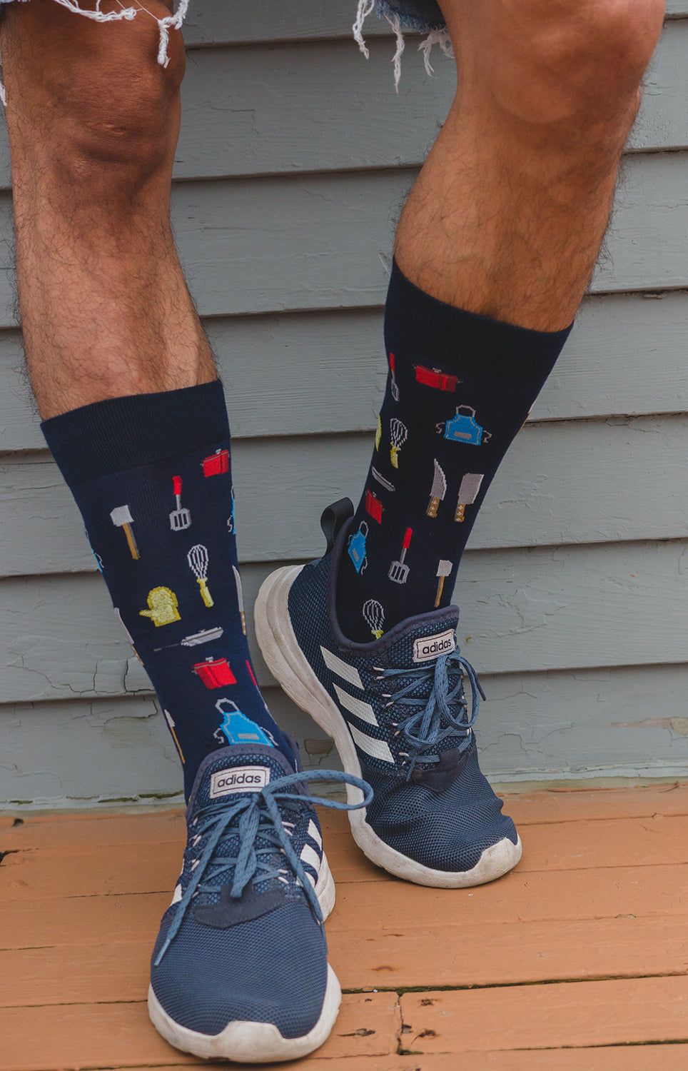 Men's Kitchen Crew Bamboo Blend Novelty Crew Sock