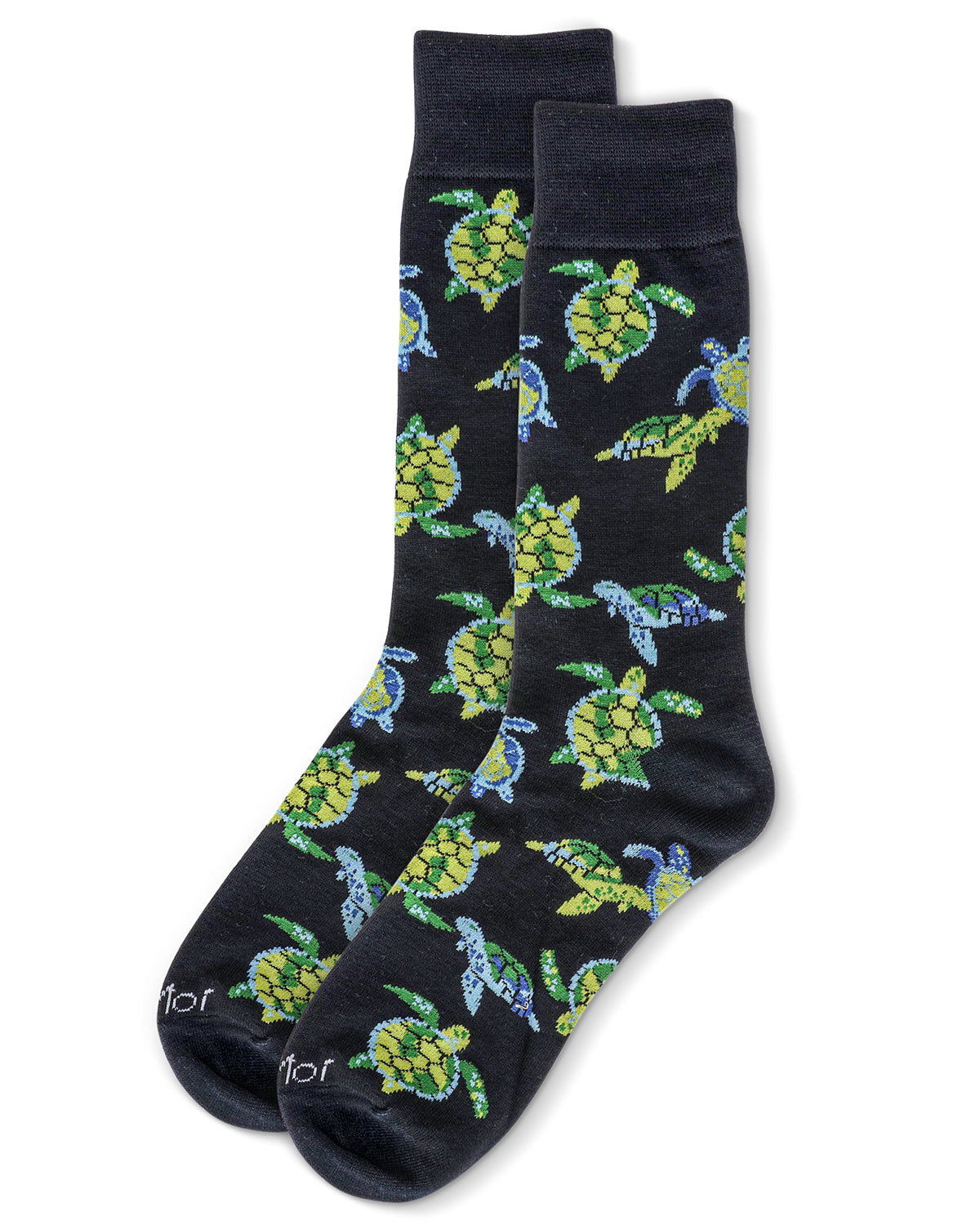 Men's Turtles Bamboo Crew Socks