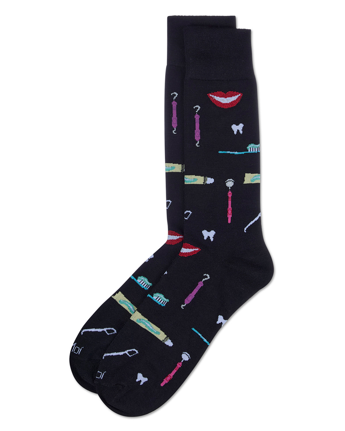 Men's Dentist Rayon From Bamboo Crew Socks