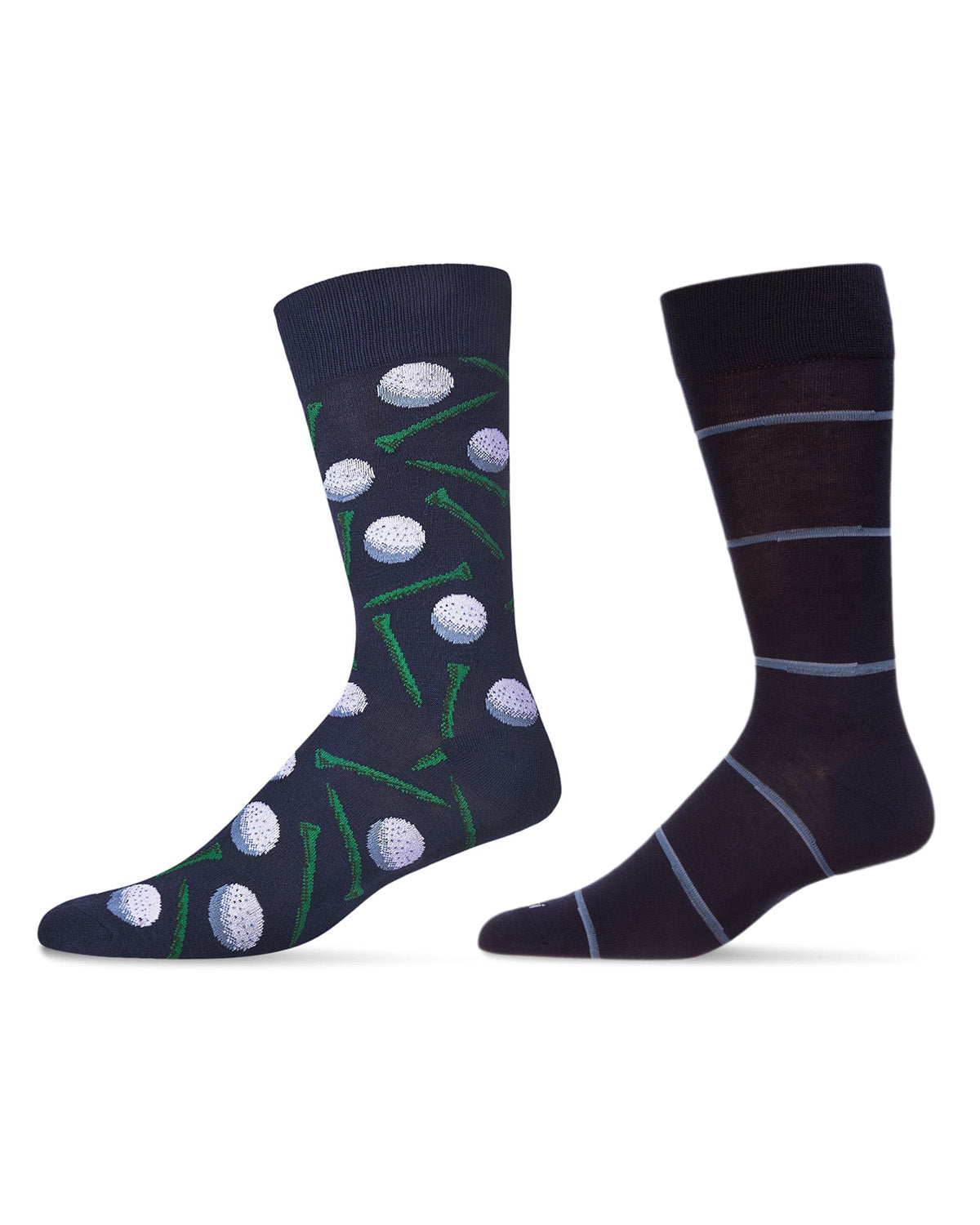 Men's 2 Pair Pack Novelty Crew Socks