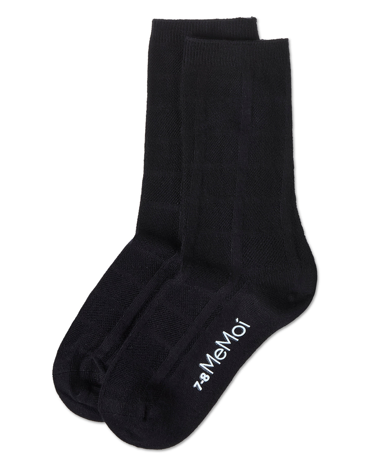 Solid Bamboo Blend Boy’s Crew Socks
