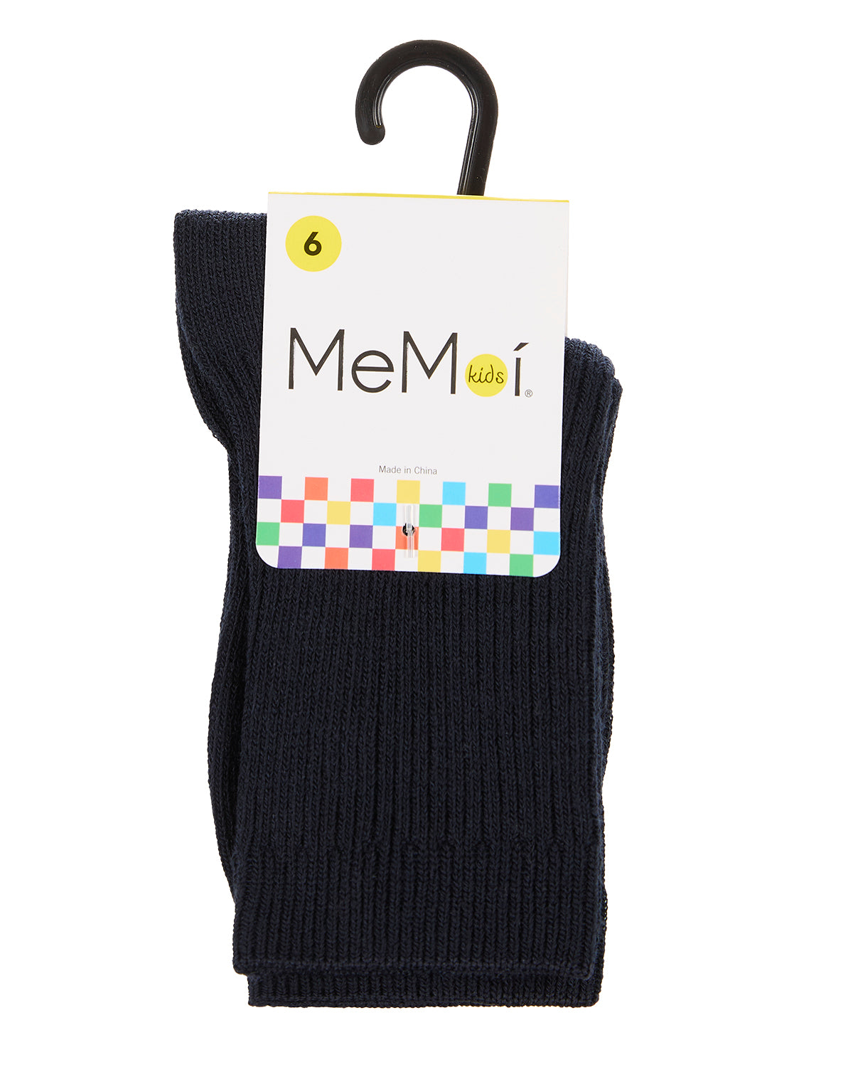 Kids Unisex Ribbed Cotton Rich Crew Socks