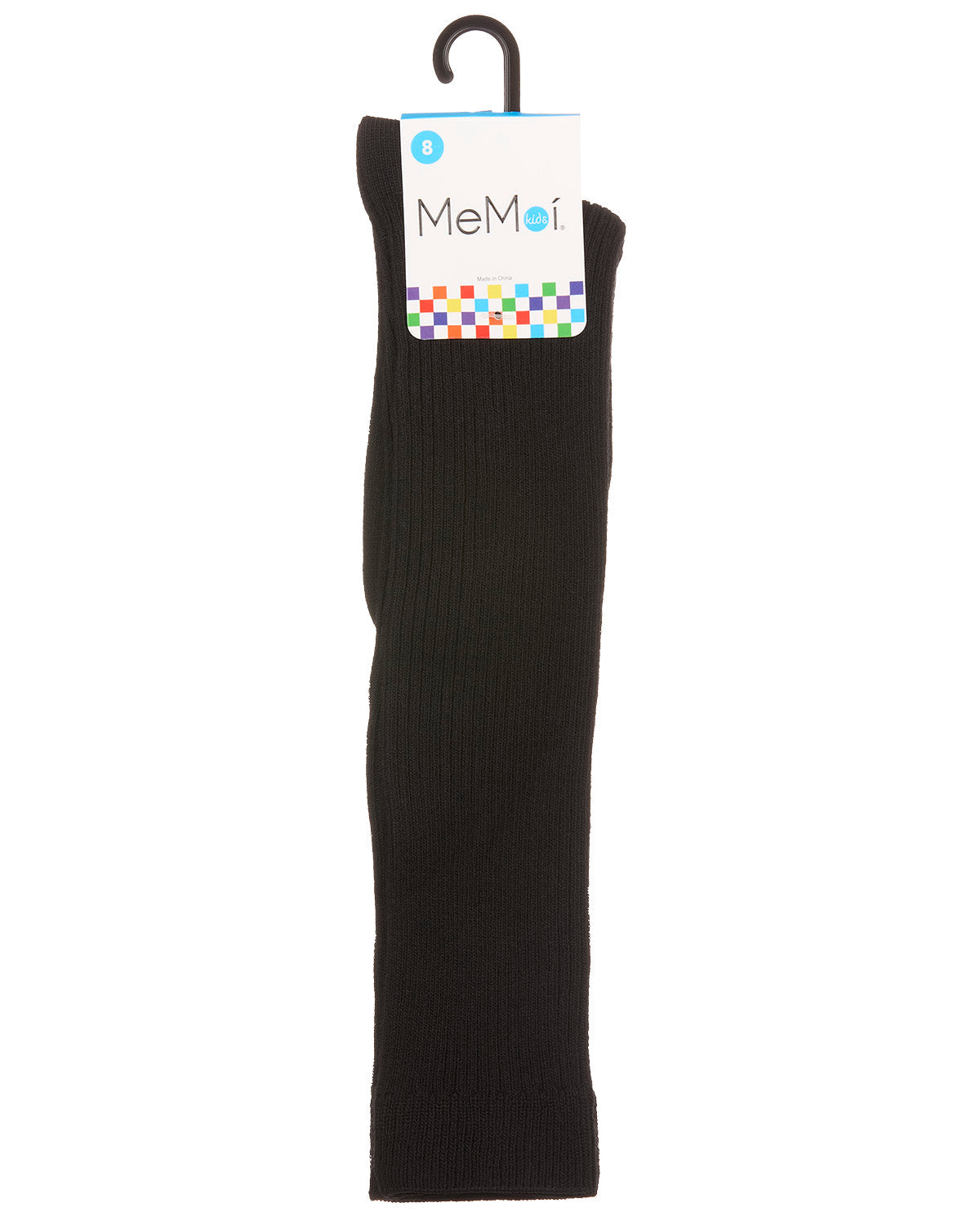 Thin Ribbed Girls Cotton Blend Knee High Sock