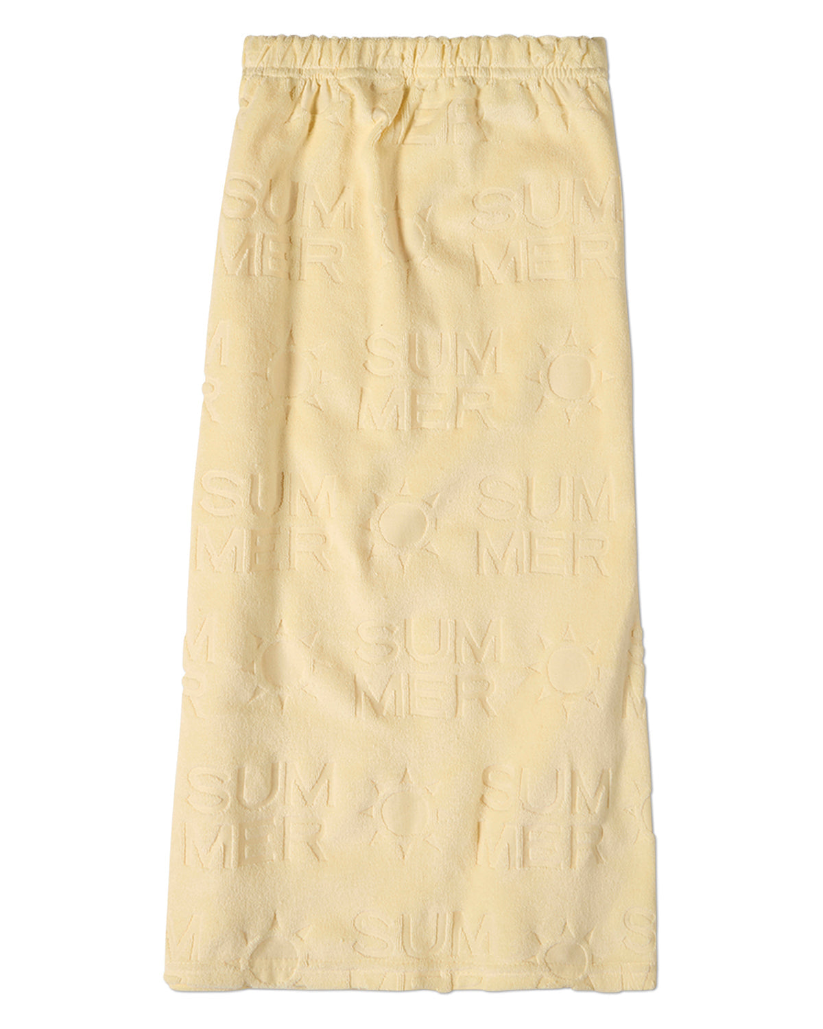 2 Piece Girls Summer-Themed Burnout Cotton-Rich Terry Coverup Robe Set