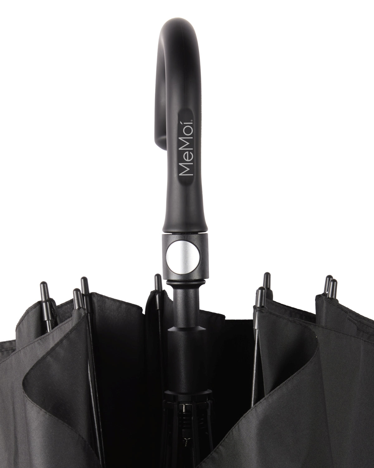 MeMoi Unisex 30" Windproof J-Handle Umbrella