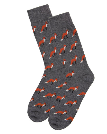 Men's Sly Fox Luxuriously Soft Cashmere Blend Crew Socks