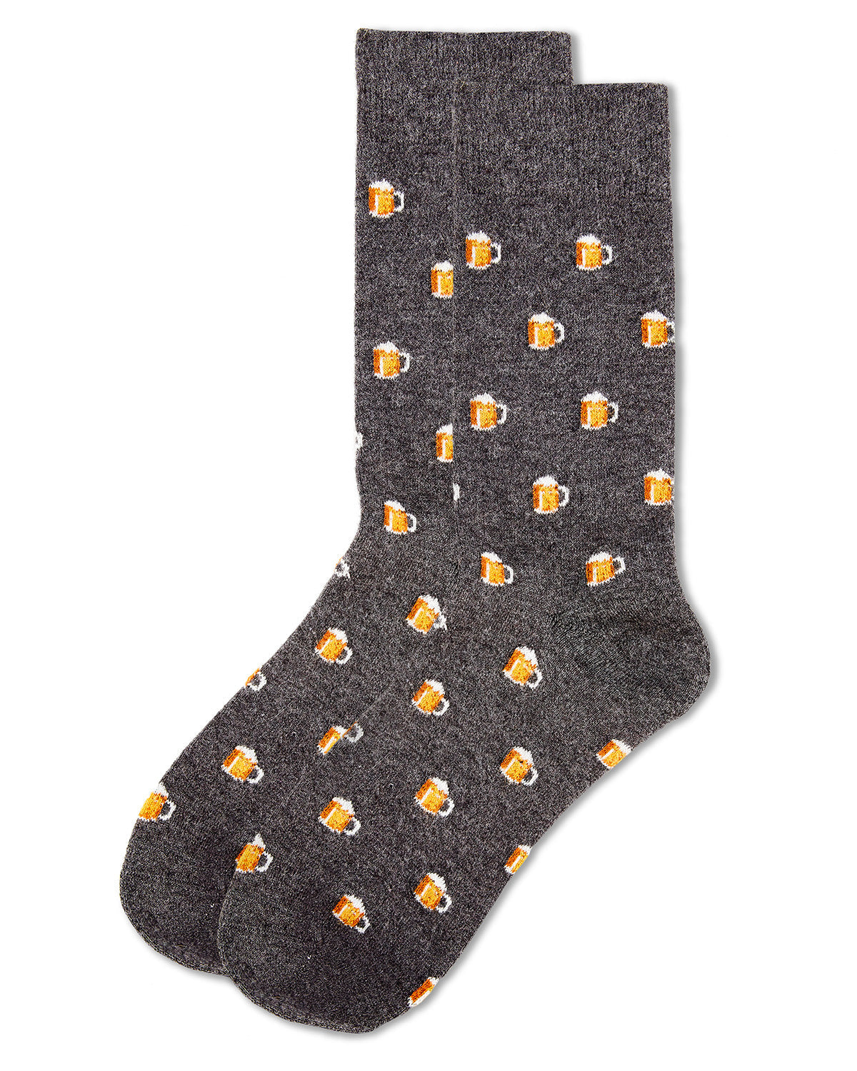 Men's Beer Mugs Luxuriously Soft Cashmere Blend Crew Socks