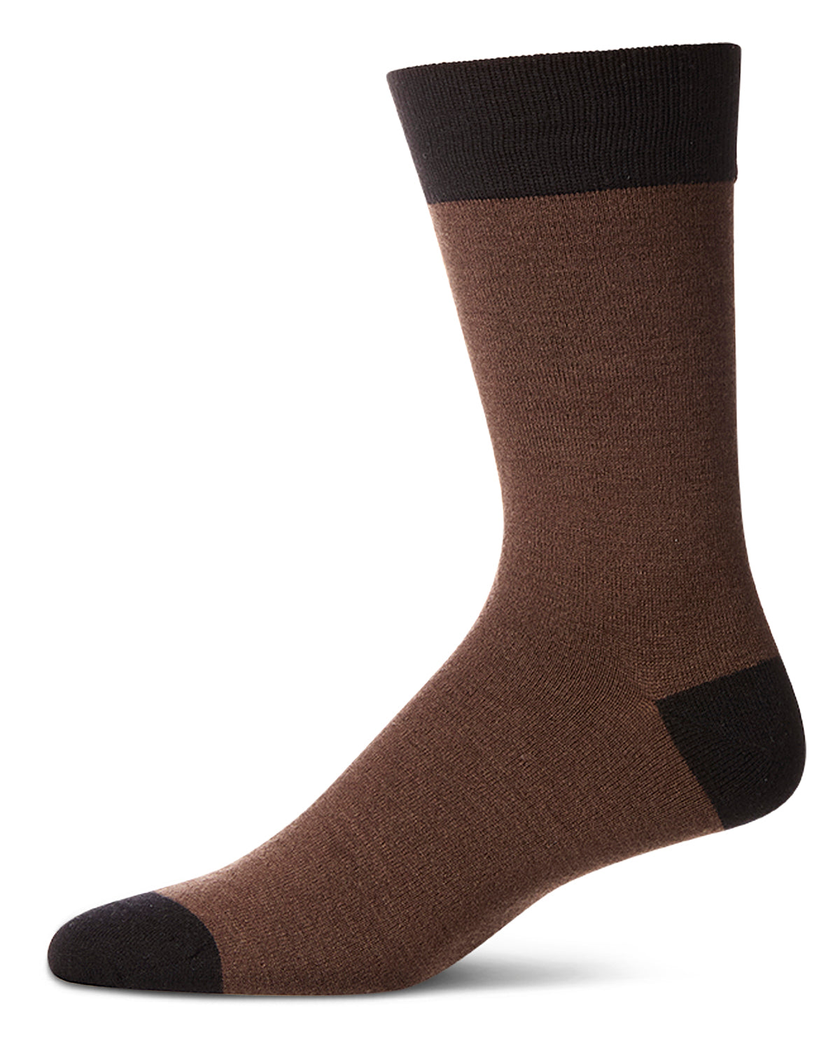 Men's Fancy Heels Luxuriously Soft Cashmere Blend Crew Socks