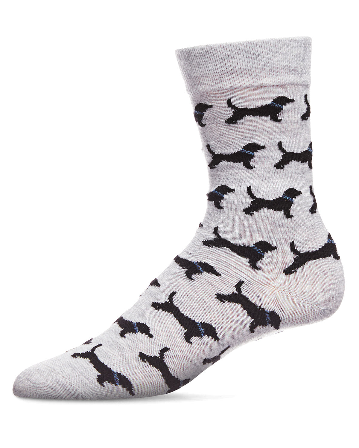 Men's Black Labrador Retriever Luxuriously Soft Cashmere Crew Socks