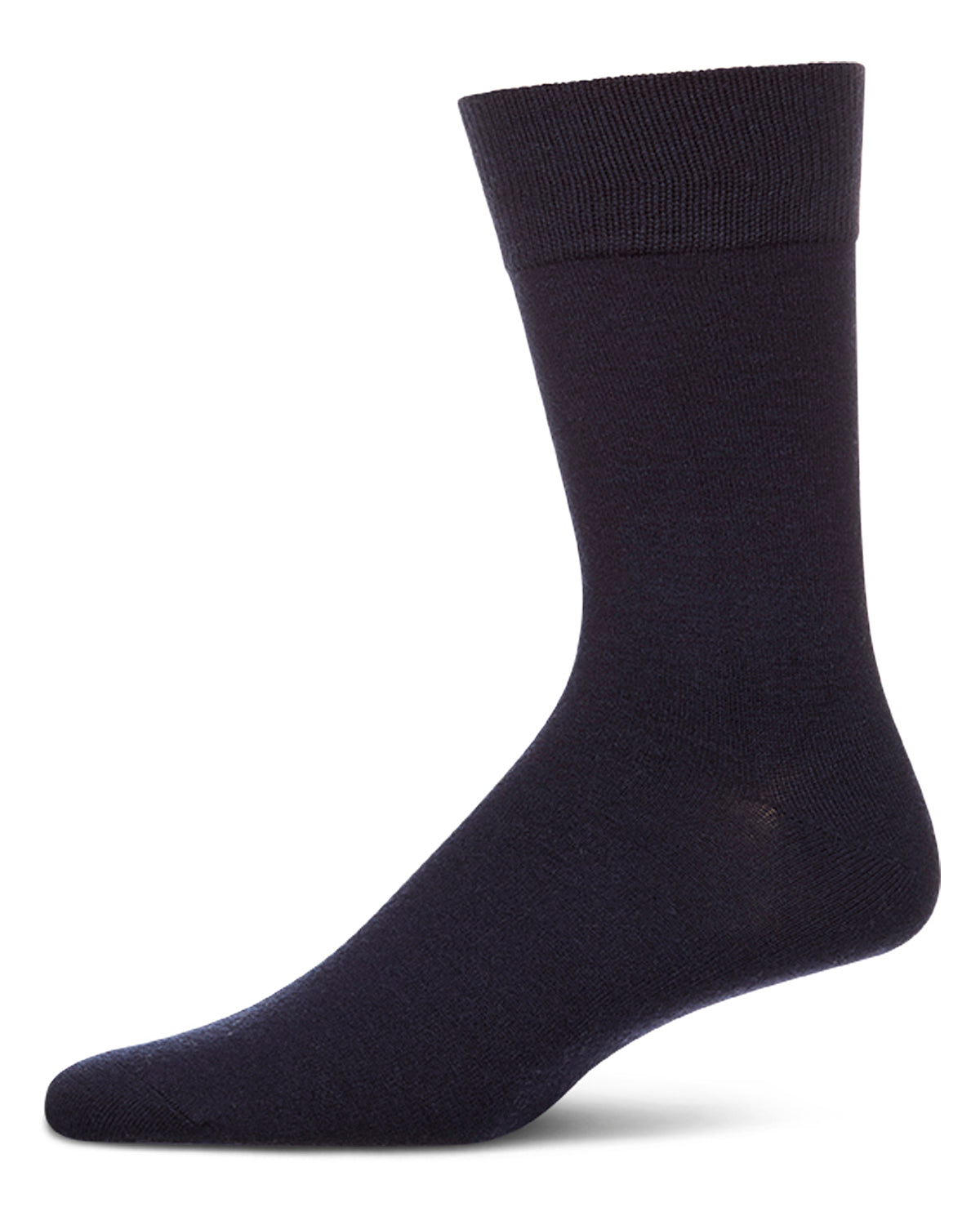 Men's Solid Luxuriously Soft Cashmere-Blend Crew Socks