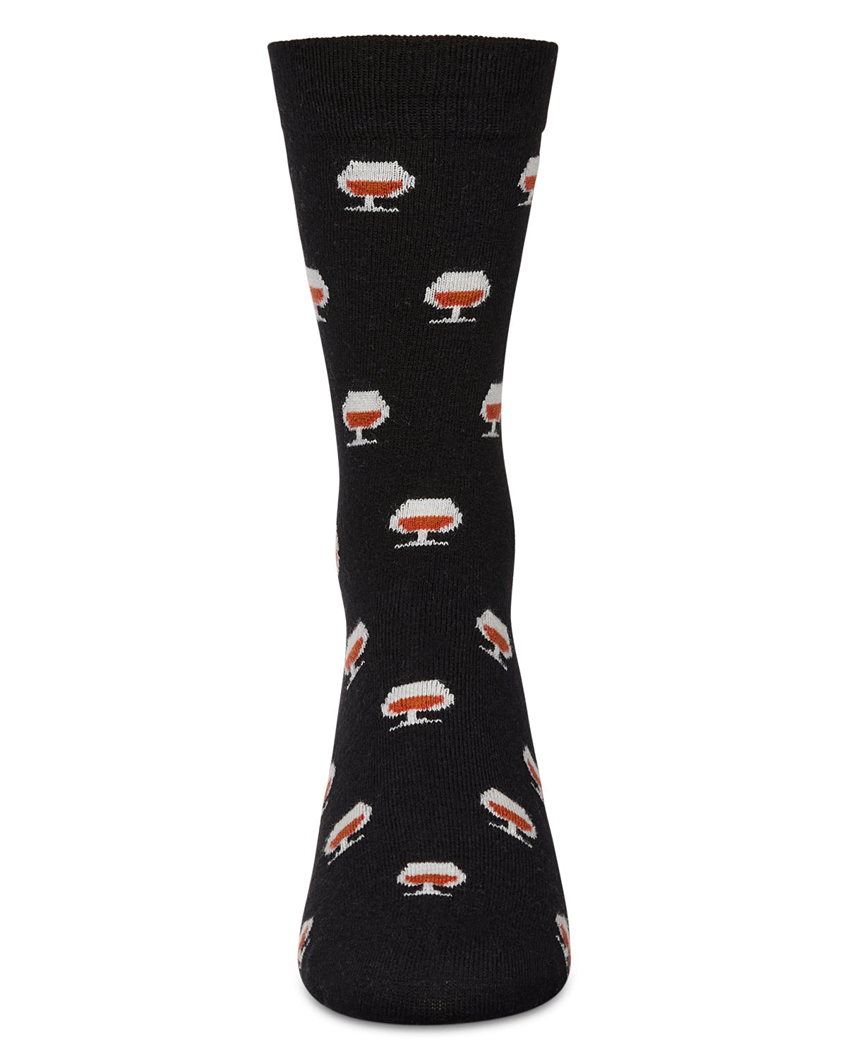 Men's Whiskey Cashmere Crew Socks