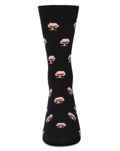 Men's Whiskey Cashmere Crew Socks