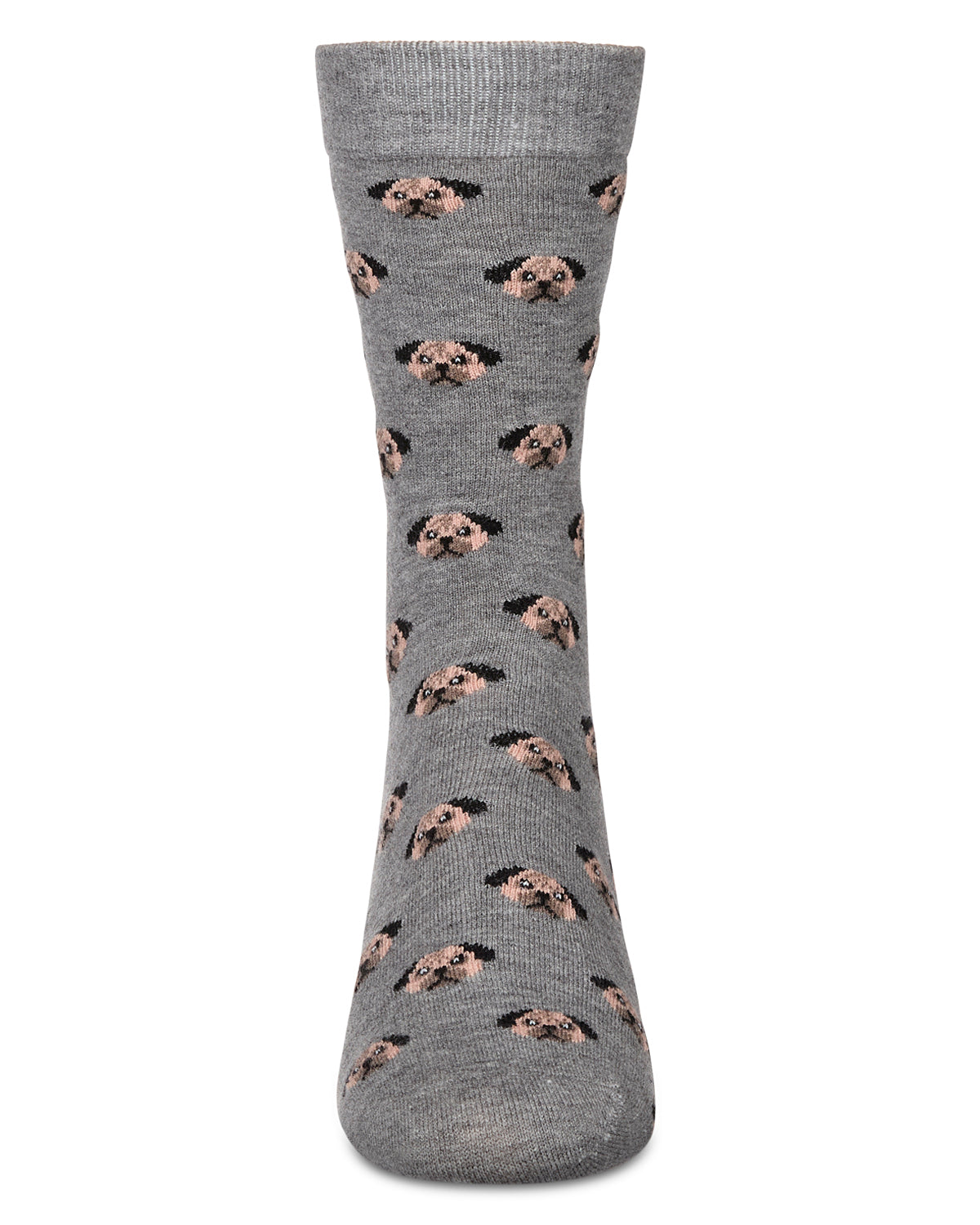 Men's Dog Face Cashmere Crew Socks