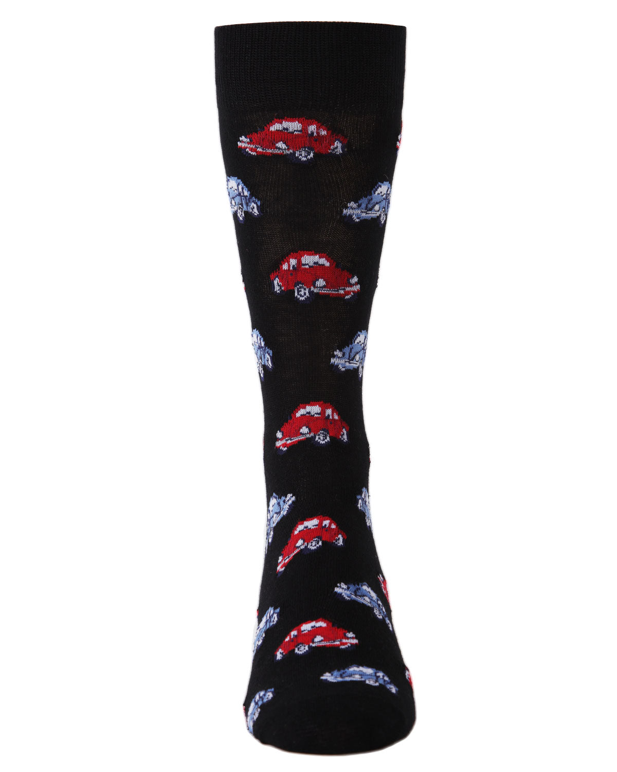 Men's "Love Bug" Rayon from Bamboo Blend Novelty Crew Sock