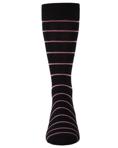 Men's 2 Pair Pack Flamingo Bamboo Blend Crew Socks
