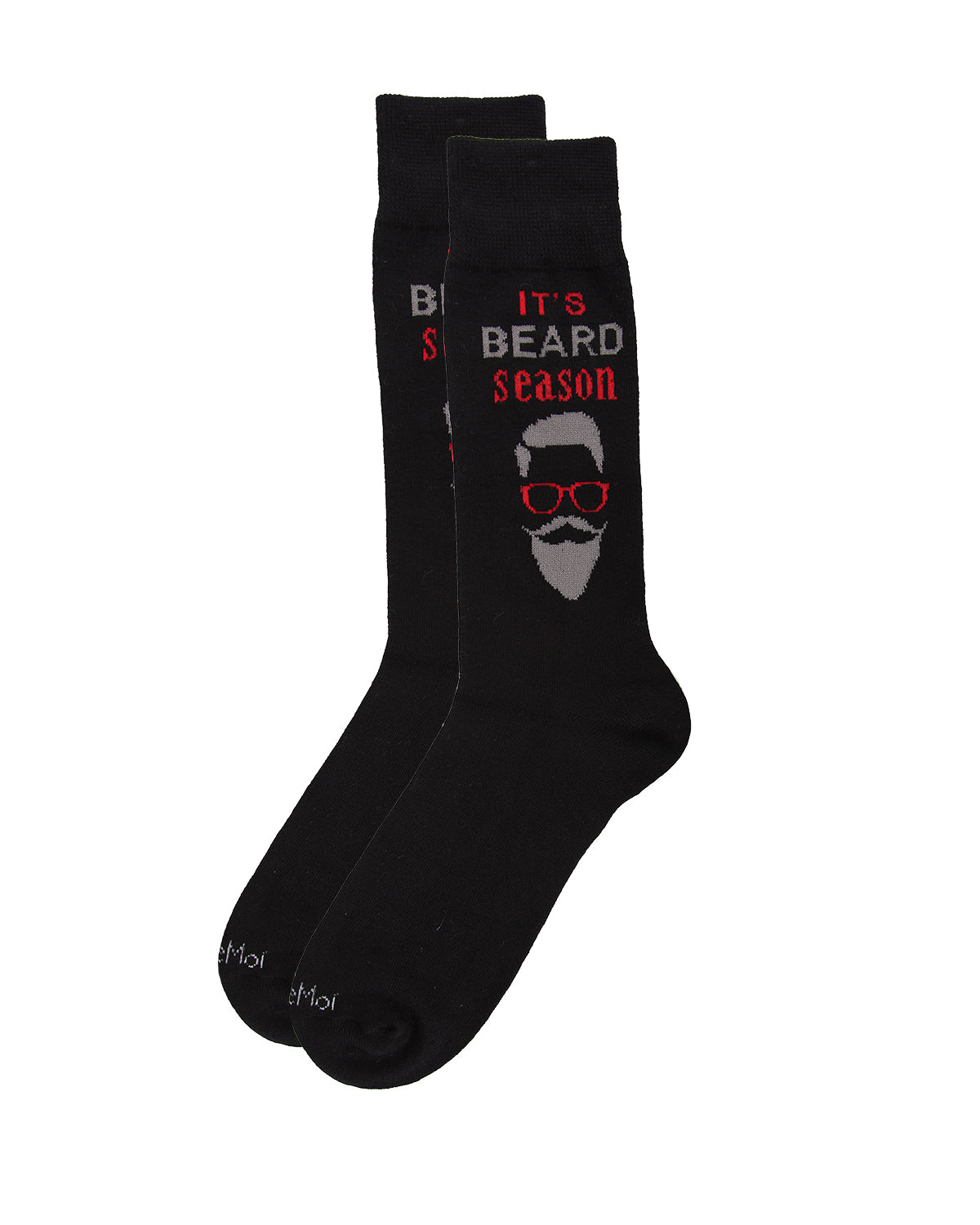 Men's It's Beard Season Bamboo Blend Novelty Crew Sock