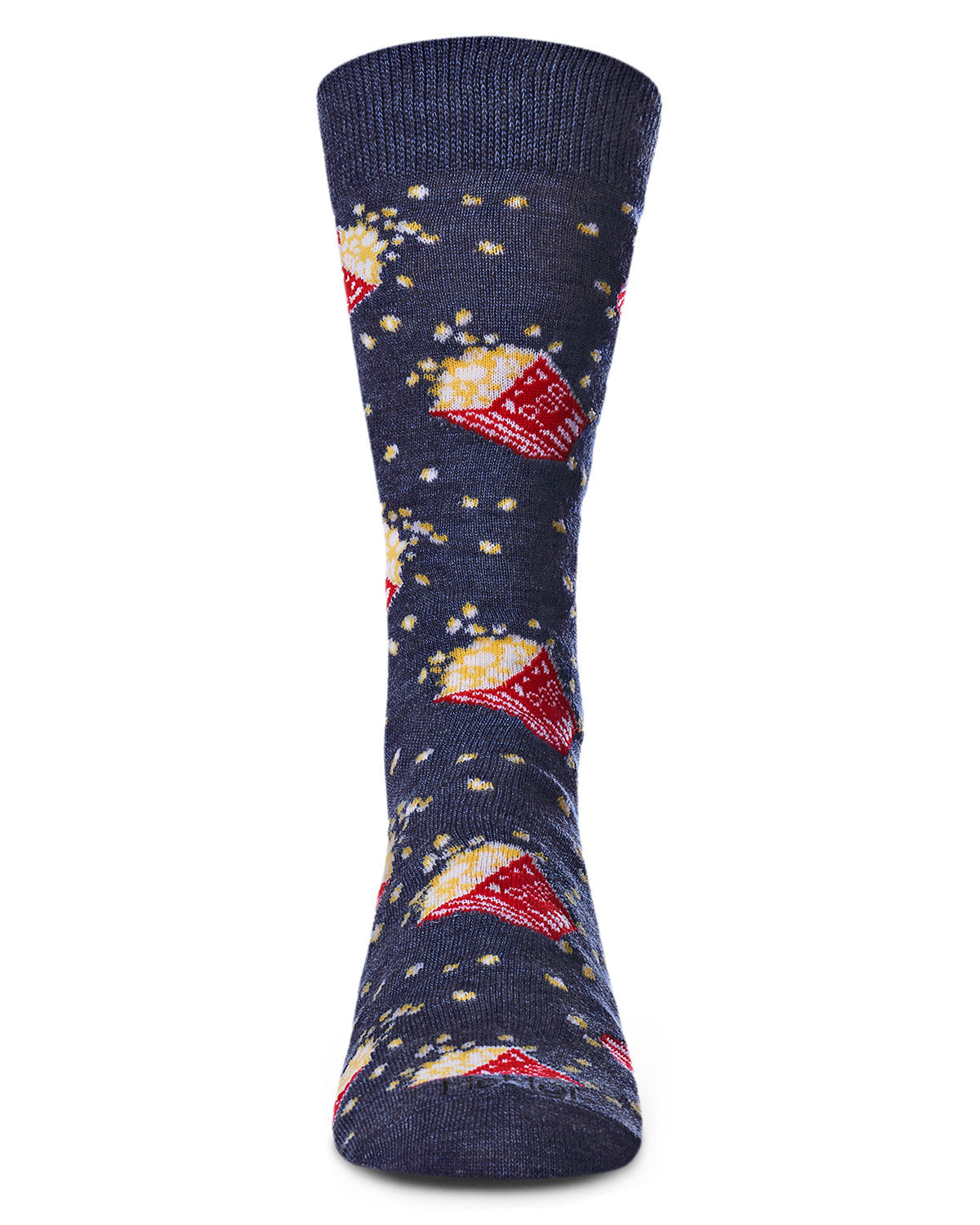 Men's Pass The Popcorn Bamboo Blend Novelty Crew Sock