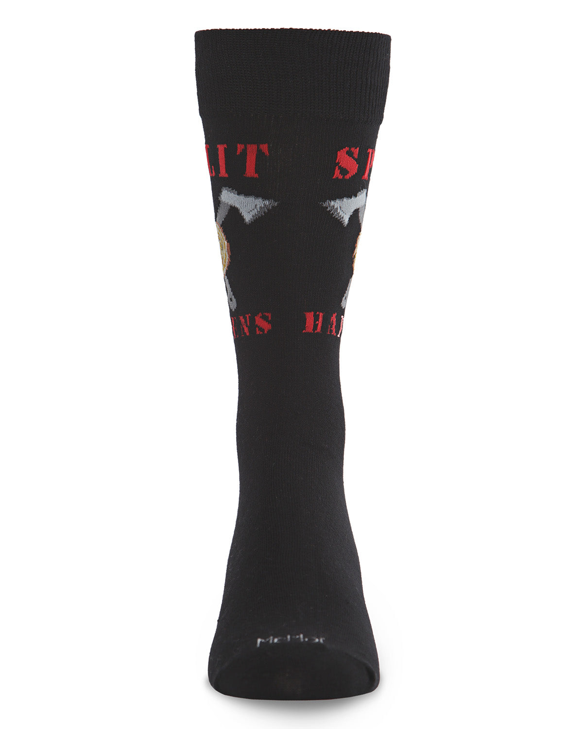 Men's Split Happens Bamboo Blend Novelty Crew Sock
