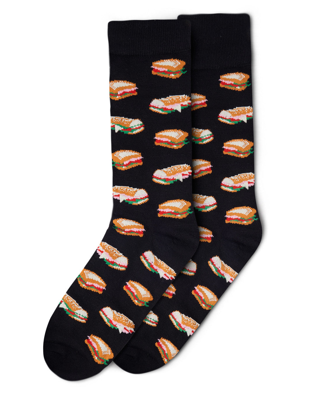 Men's Tasty Hoagies Bamboo Blend Novelty Crew Sock