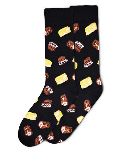 Men's Sweet Treats Bamboo Blend Novelty Crew Sock