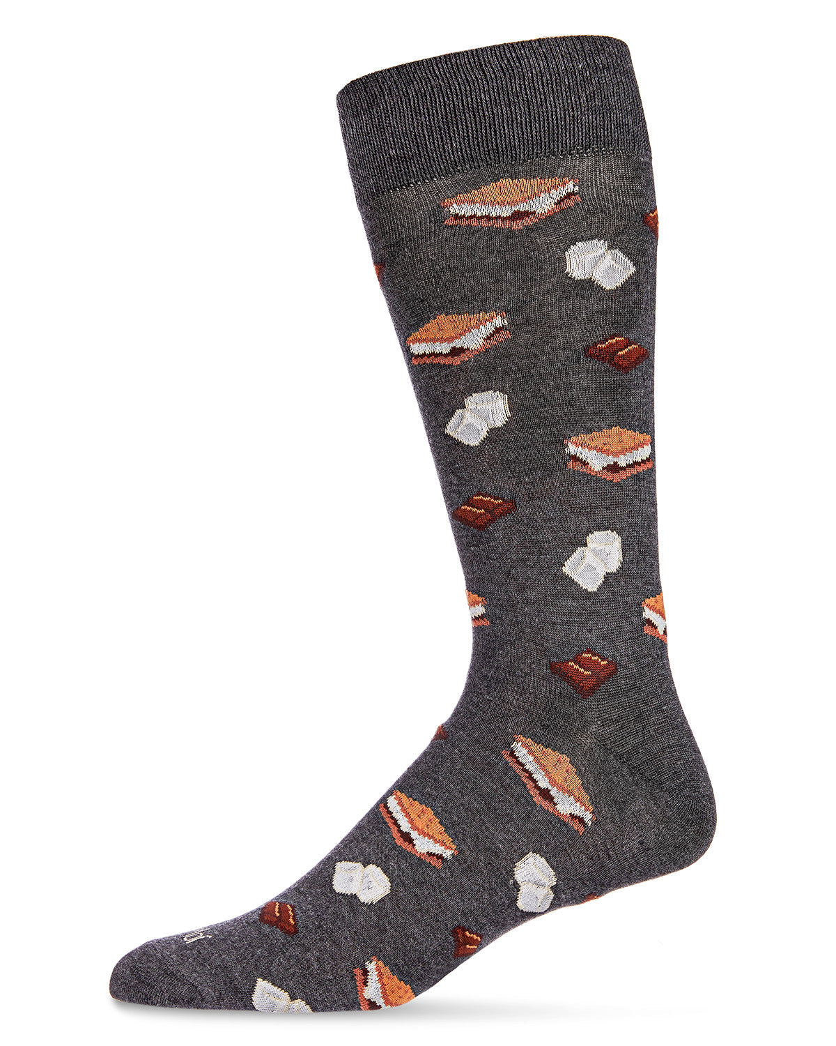 Men's I'd Like S'mores Please Bamboo Blend Crew Sock