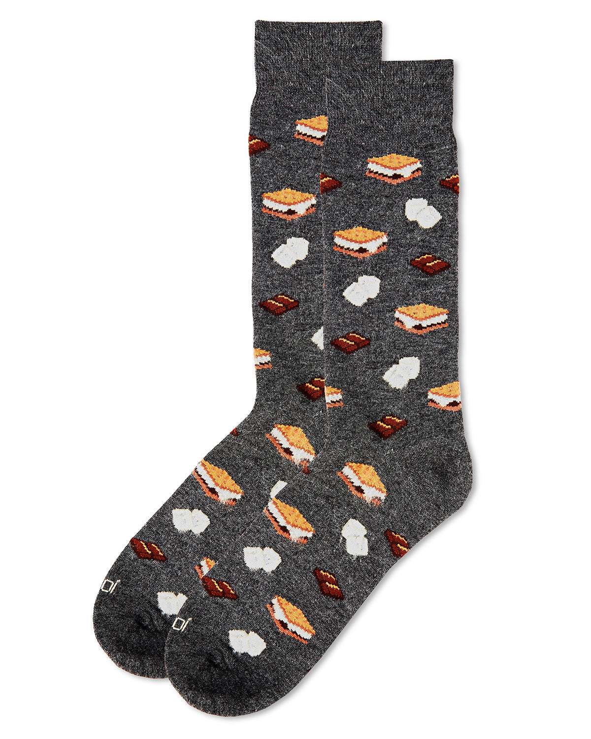 Men's I'd Like S'mores Please Bamboo Blend Crew Sock