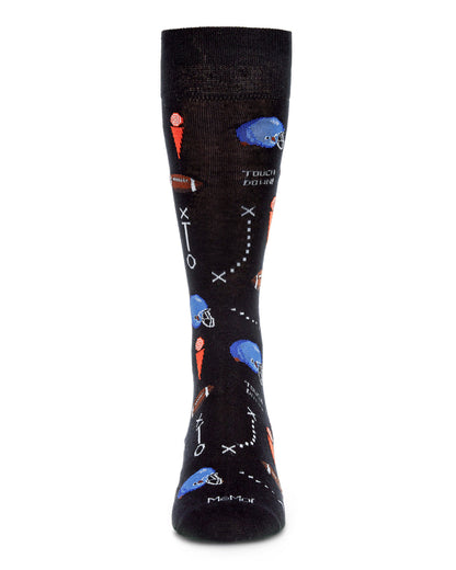 Men's Ready for Some Football Bamboo Blend Crew Sock