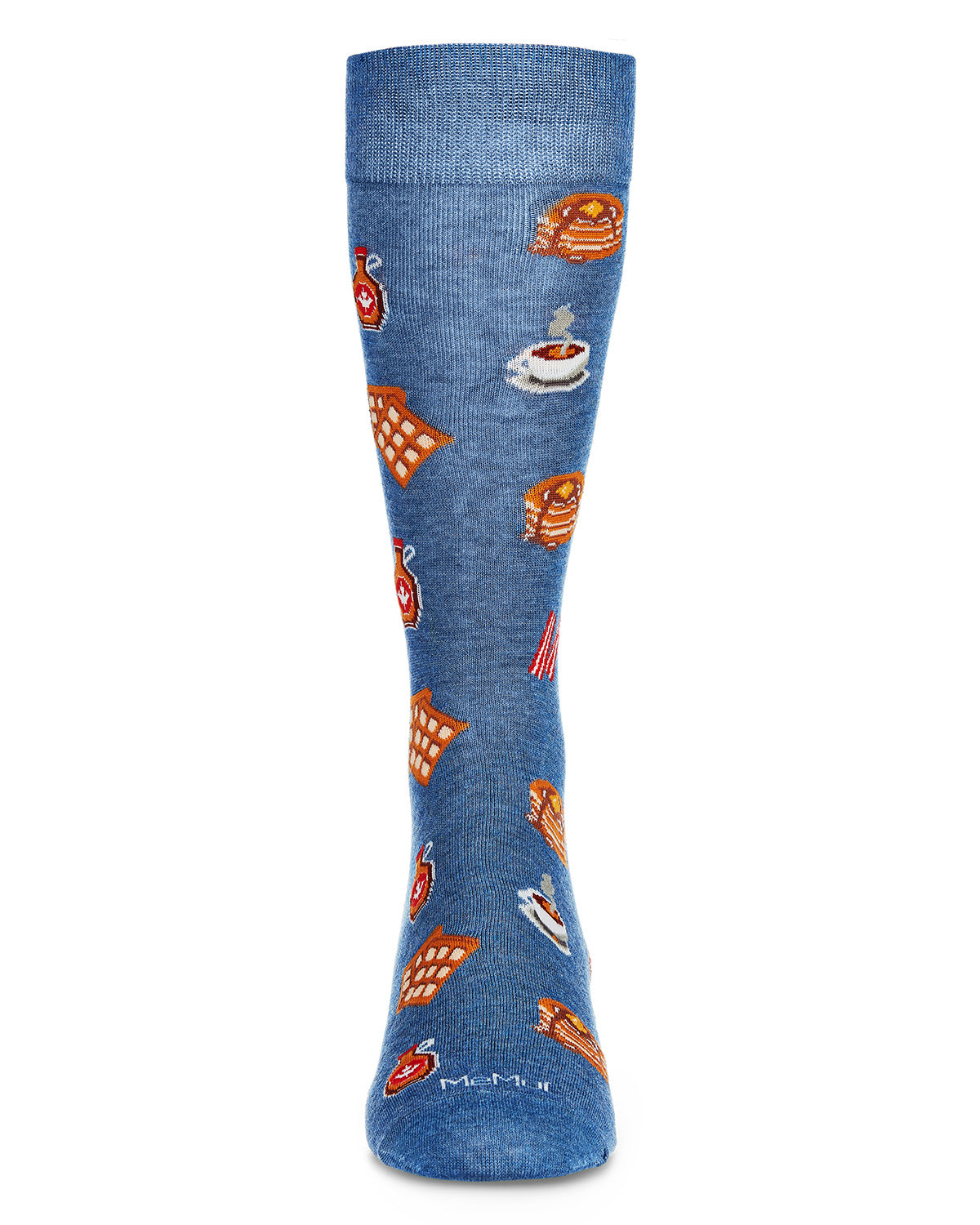 Men's Breakfast of Champions Bamboo Blend Novelty Crew Sock