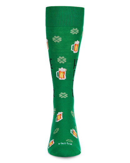 Men's Here for The Beer St. Patrick's Day Novelty Crew Sock