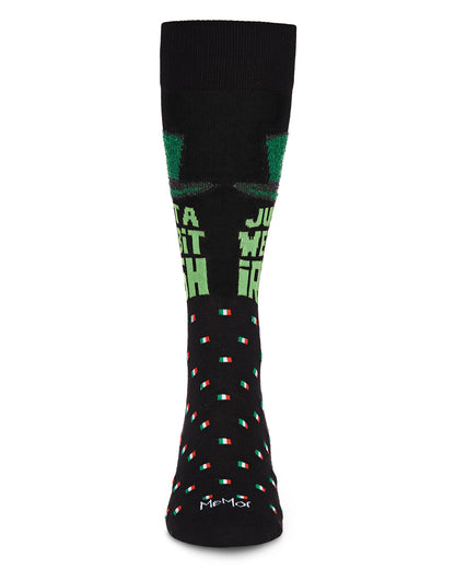 Men's Wee Bit Irish St. Patrick's Day Novelty Crew Sock