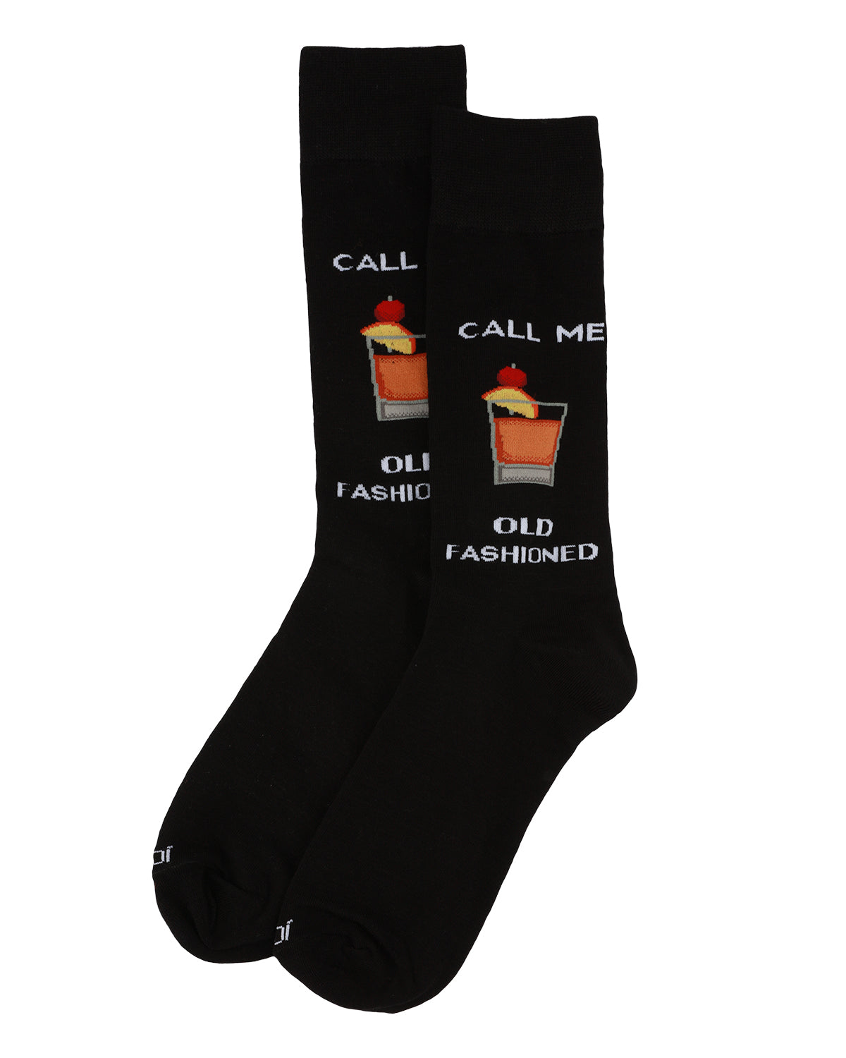 Men's "Call Me Old Fashioned" Rayon From Bamboo Novelty Crew Sock