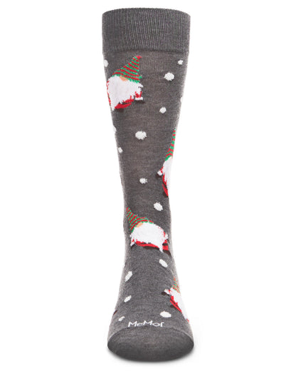 Men's "Gnome For The Holidays" Christmas Novelty Crew Sock