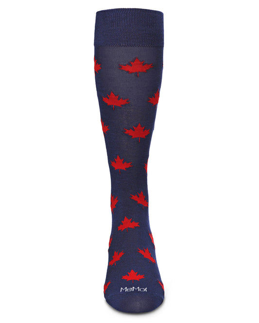 Men's Oh Canada Maple Leaf Bamboo Blend Crew Sock