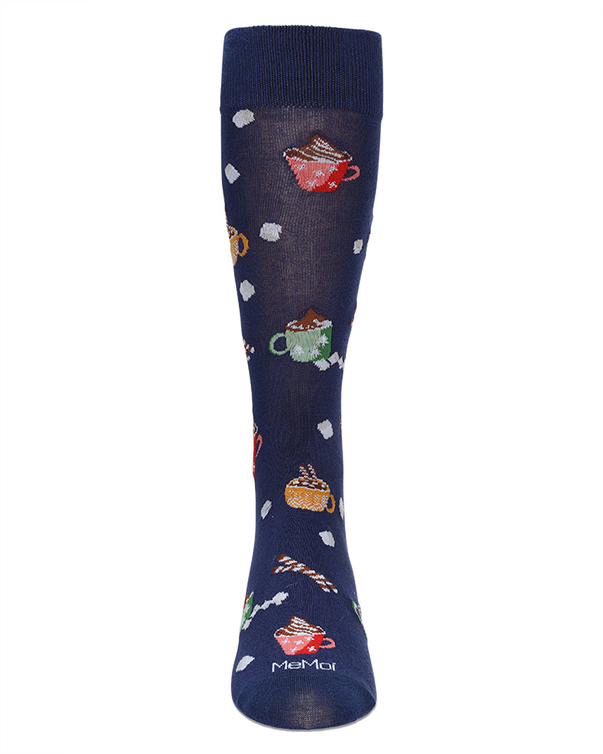 Men's Hot Cocoa Bamboo Crew Socks