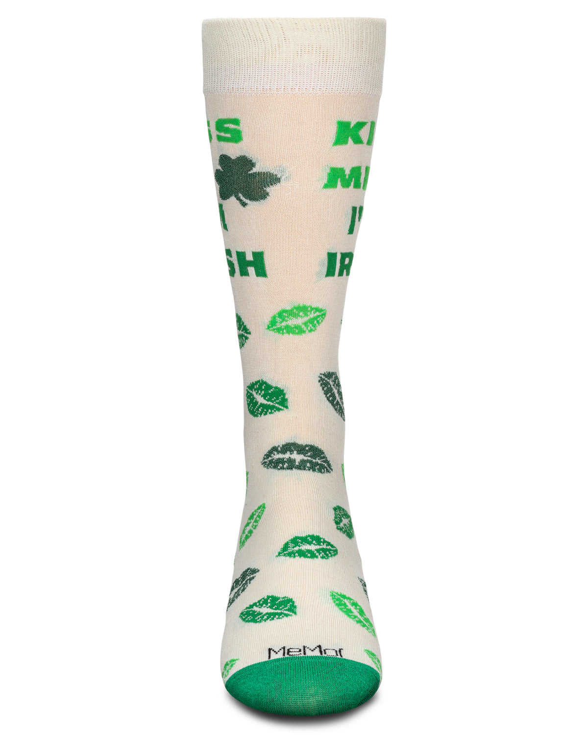 Men's Kiss Me I'm Irish Bamboo Crew Socks