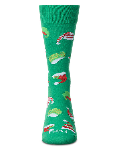 Men's Santa Hats Christmas Crew Socks