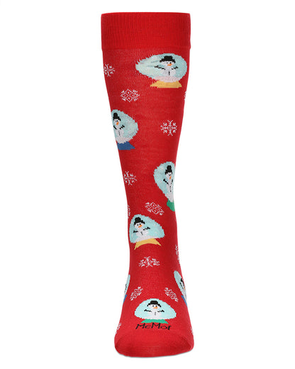 Men's Snow Globes Holiday Crew Socks