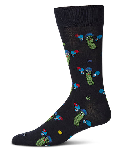 Men's PickleBall Bamboo Crew Socks