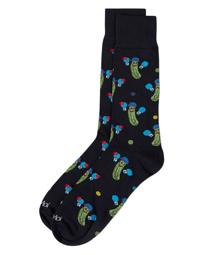 Men's PickleBall Bamboo Crew Socks