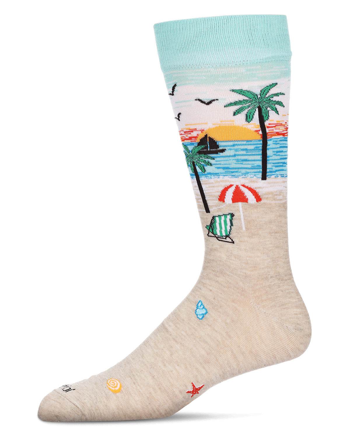 Men's Paradise Bamboo Crew Socks