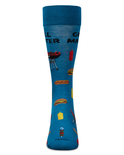 Men's Grill Master Rayon From Bamboo Crew Socks