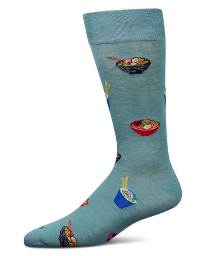 Men's Ramen Rayon From Bamboo Crew Socks