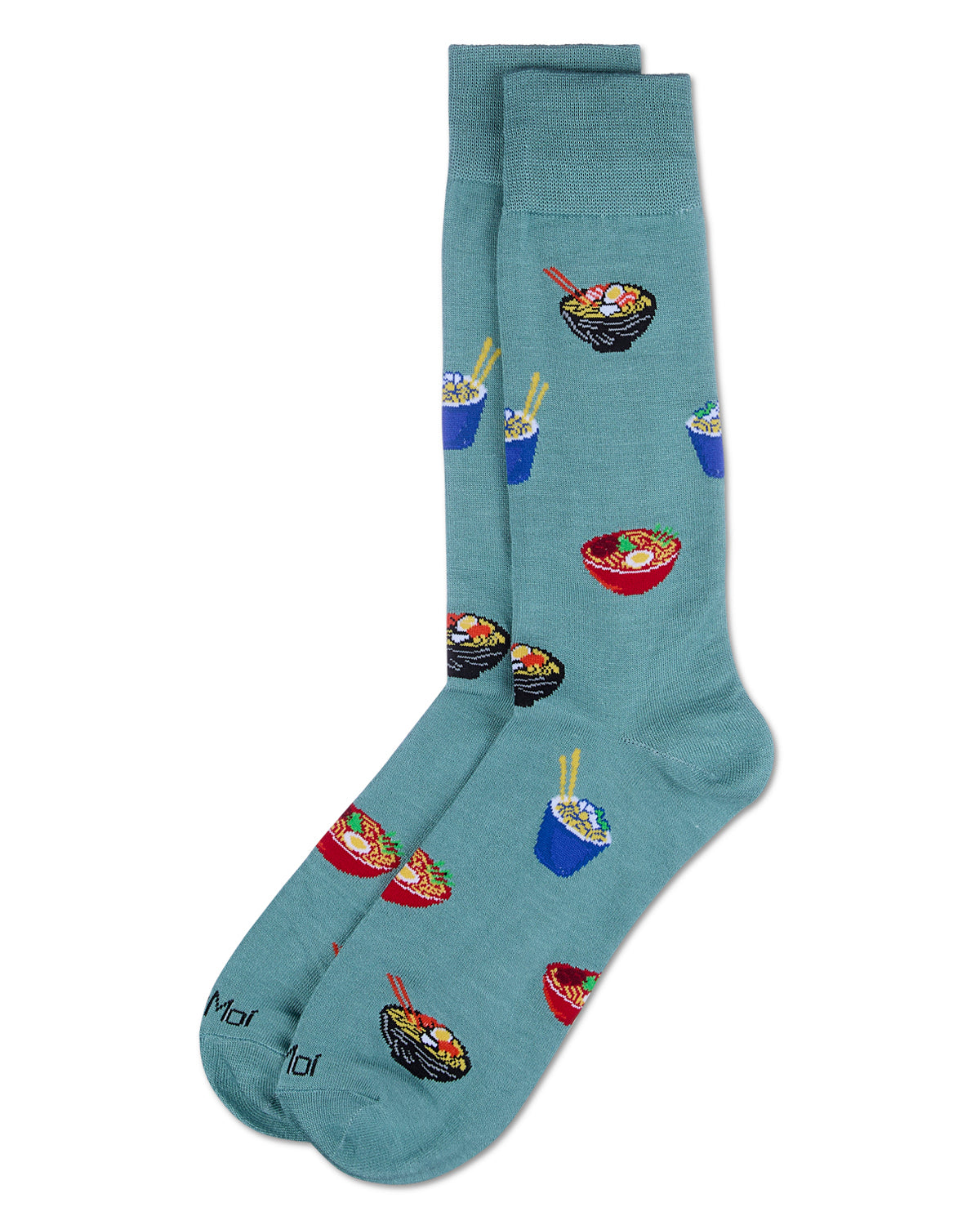 Men's Ramen Rayon From Bamboo Crew Socks