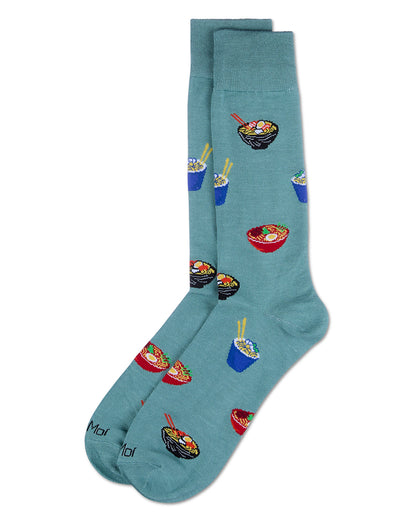 Men's Ramen Rayon From Bamboo Crew Socks