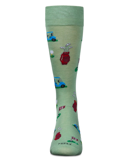 Men's Tee Time Rayon From Bamboo Crew Socks