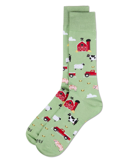 Men's Farmland Rayon From Bamboo Crew Socks