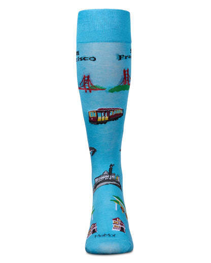 Men's San Francisco Rayon From Bamboo Crew Socks