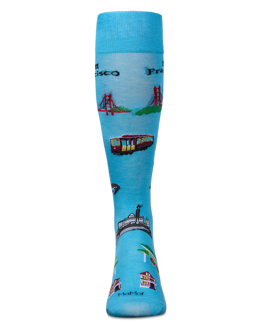 Men's San Francisco Rayon From Bamboo Crew Socks