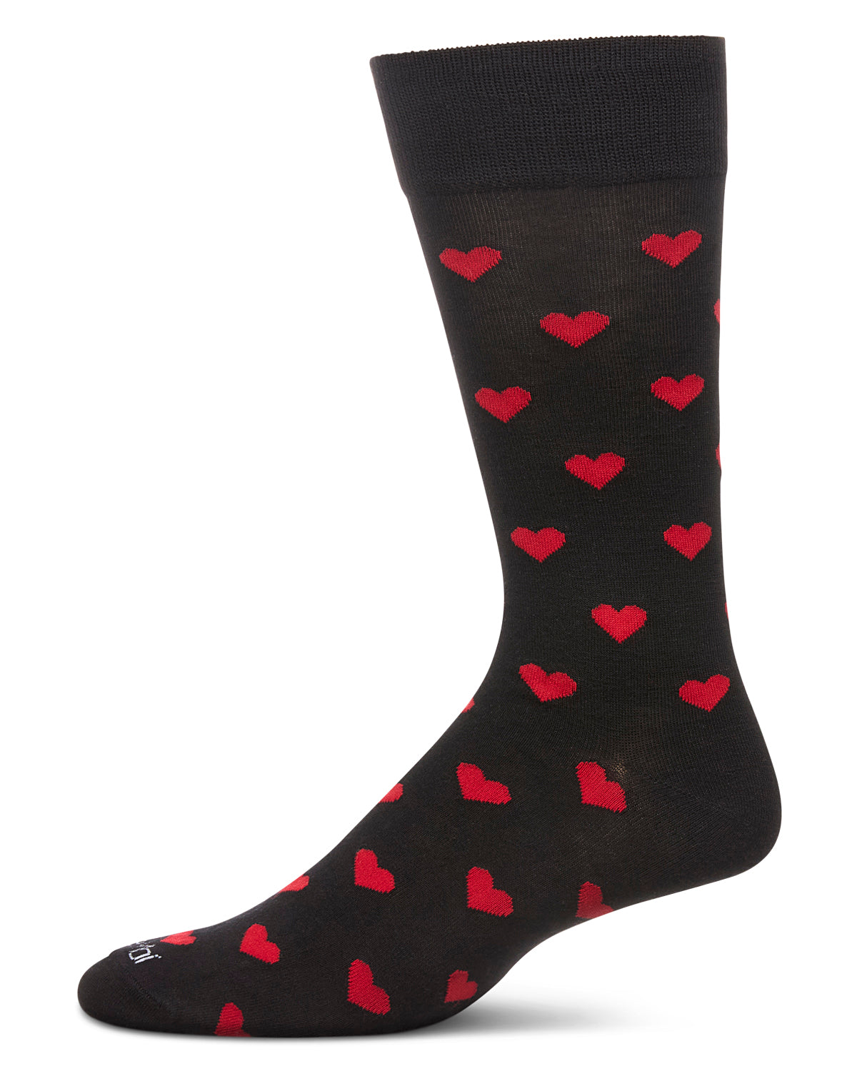 Men's Hearts Rayon From Bamboo Crew Socks