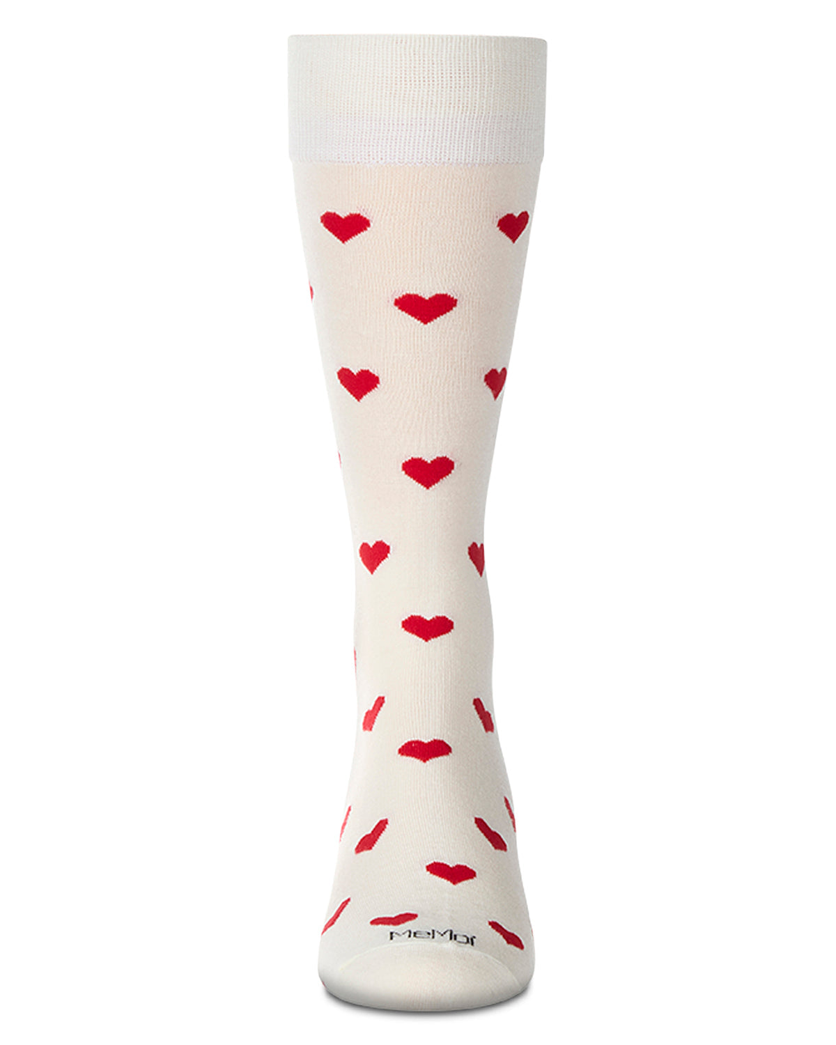 Men's Hearts Rayon From Bamboo Crew Socks